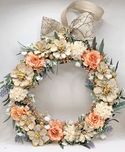 Ghirlanda fiori 256 29 cm - fiori,