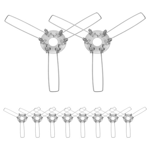 Pezzi clip paralume su - 10,