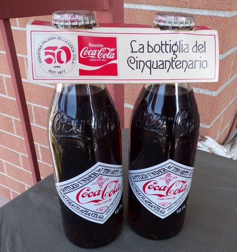 Coca cola bottiglia del - la,