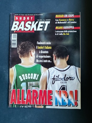 Rivista super basket allarme - super,