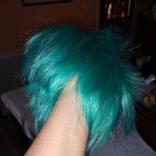 Parrucca Anime Corta Blu Teal