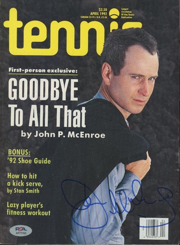 John mcenroe rivista tennis - rivista,