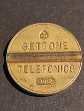GETTONE TELEFONICO 7812  RARO