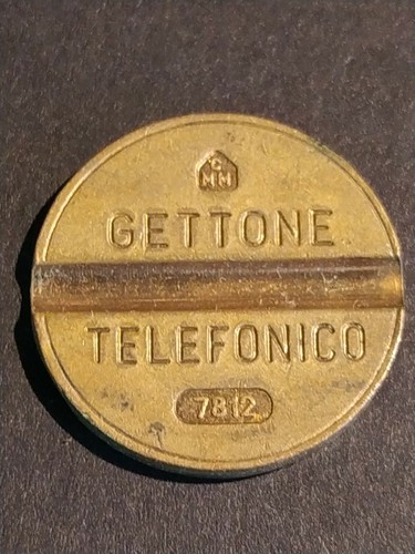 Gettone telefonico 7812 raro - ,
