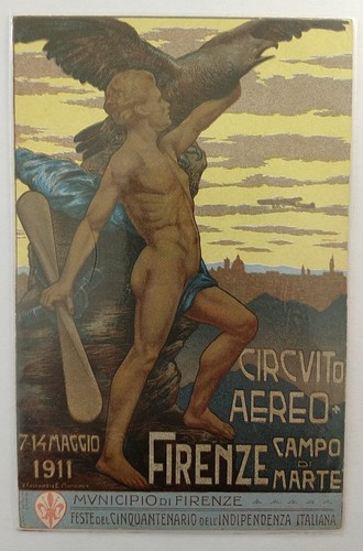 Cartolina firenze 1911 - cartolina,