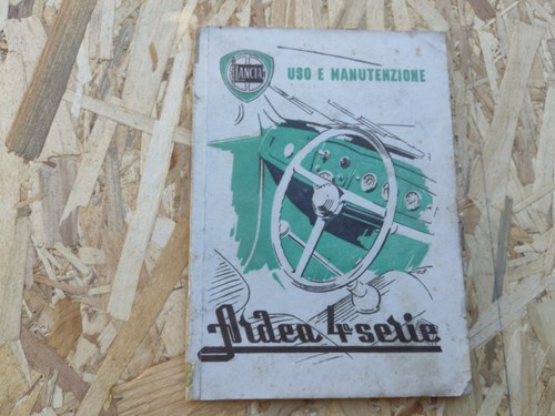 Uso manutenzione lancia - e,