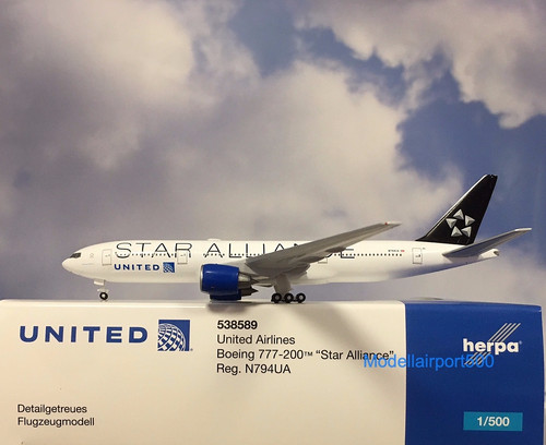 Herpa wings 500 boeing - herpa,