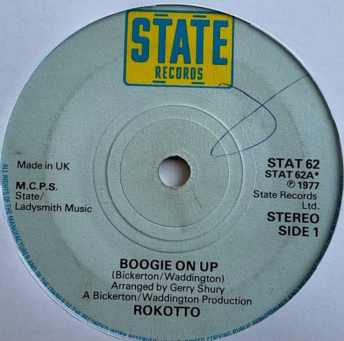 Rokotto boogie 7 - rokotto, 7”