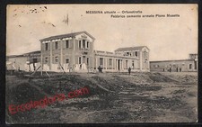 ag8622 - CARTOLINA D'EPOCA -Messina Città -Fabbrica cemento armato Plano Musella