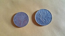5 LIRE E 10 LIRE DEL