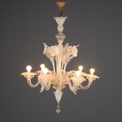 Lampadario veneziano antico - lampadario,