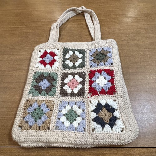 Borsa tote all uncinetto donna - tote,