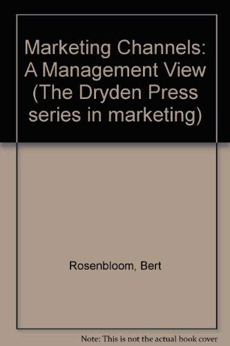 Marketing channels a - marketing, channels: