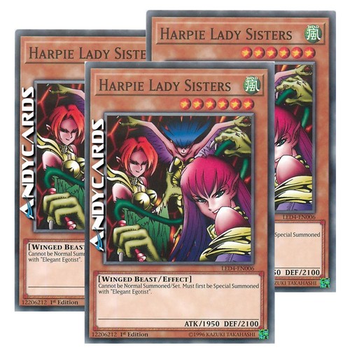 Harpie lady sisters - 3x,