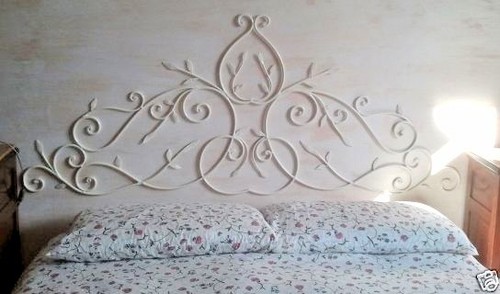 Testiera letto ferro pieno - letto,