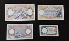 Banconote Africa Orientale Italiana 50.100.500.1000 Lire FACSIMILE 
