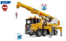 BRUDER - SCANIA Super 560R 8x4 con gru LIEBHERR - 1/16 - BRU3571