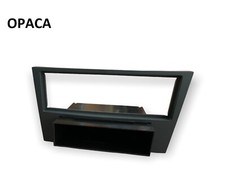 MASCHERINA AUTORADIO ISO 1 DIN GRIGIO FUMO OPEL CORSA 2006 2010