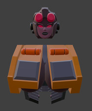 testa trinciatrice e torace