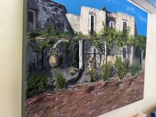 Quadro olio su tela fatto in