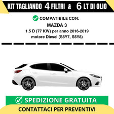 Tagliando per MAZDA 3 1.5 D 77