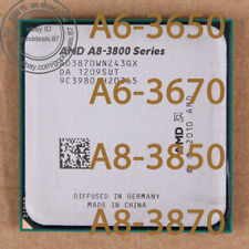 AMD A6-3650 A6-3670K A8-3850