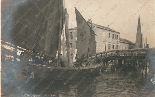 Chioggia barca molo foto - barca, al