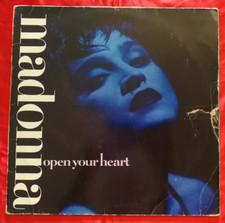 MADONNA - OPEN YOUR HEART - 12" MAXI SINGLE VINILE DISCO MIX ANNI 80