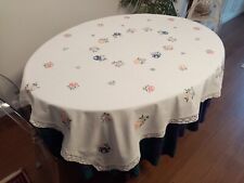 tovaglia Rettangolare Ricamata a mano