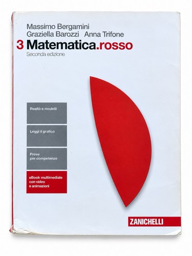 Zanichelli matematica rosso - zanichelli, 3