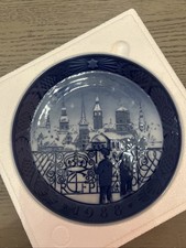 Piatto natalizio porcellana