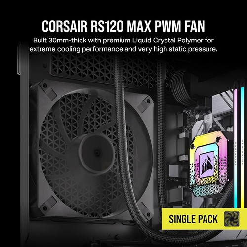 Ventilatore corsair rs120 - ventilatore, max