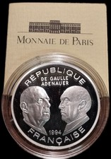 100 franchi 1994 in argento