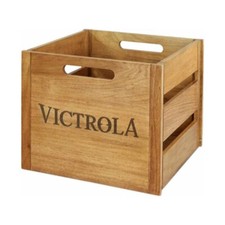 Victrola Wooden Record Crate