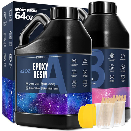 Resina epoxi onzas kit - resina,