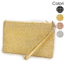 Pochette strass elegante