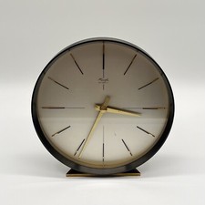 Orologio da tavolo vintage Kienzle automatico quarzo titanio oro orologio Bauhaus stile art deco