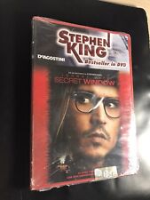 Secret Window - DVD Sealed Stephen King - Bestseller - De Agostini - Johnny Depp