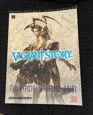 Vagrant Story  (official strategy guide) Squaresoft Piggyback Version English