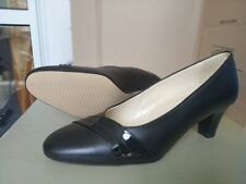 scarpe donna tacco alto nere MADE IN ITALY Tg. 38 pelle Casual Comfort cerimonia