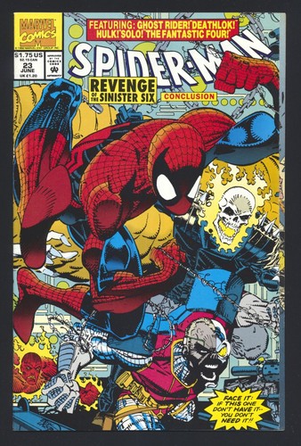 Spider man nm 1992 - spider-man, vf/nm