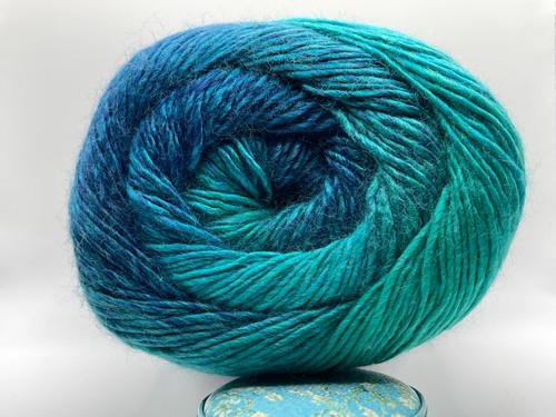 Lana magica turchese blu - lana,