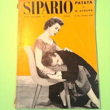 SIPARIO RIVISTA TEATRO CINEMA