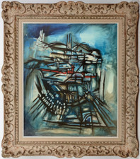 HST ANCIENNE PEINTURE SUIVEUR