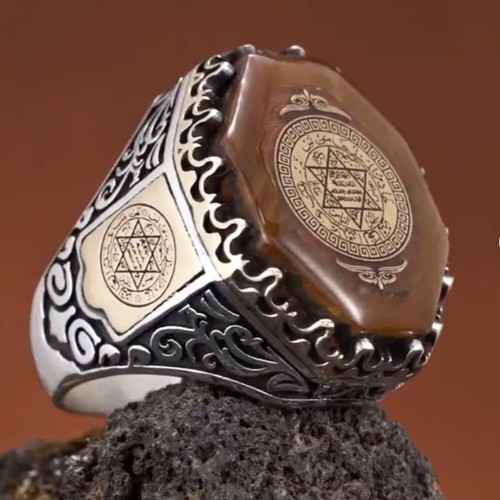 Anello sigillo salomone - di,