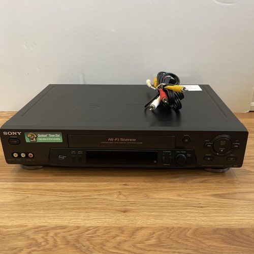Sony slv n71 vhs vcr - hi-fi,