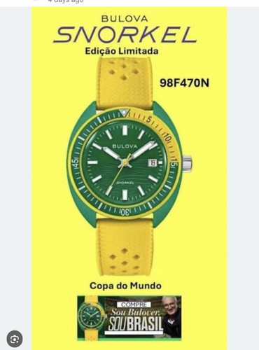 Orologio bulova brazil - bulova,
