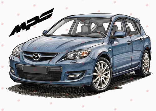 Mazda mps bk3p cuadro - mazda,