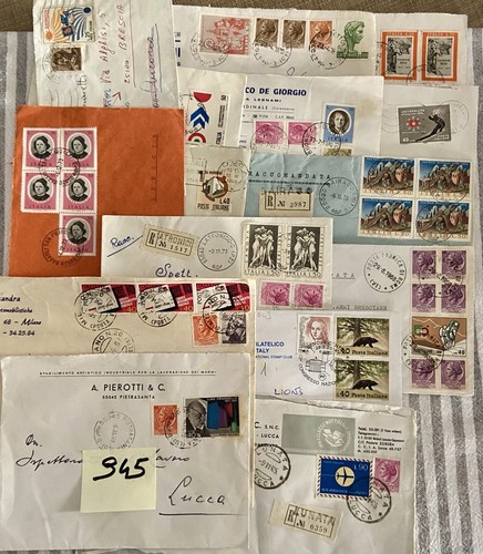 Lotto buste viaggiate - viaggiate, +++