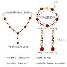 Set gioielli rose retro - set,